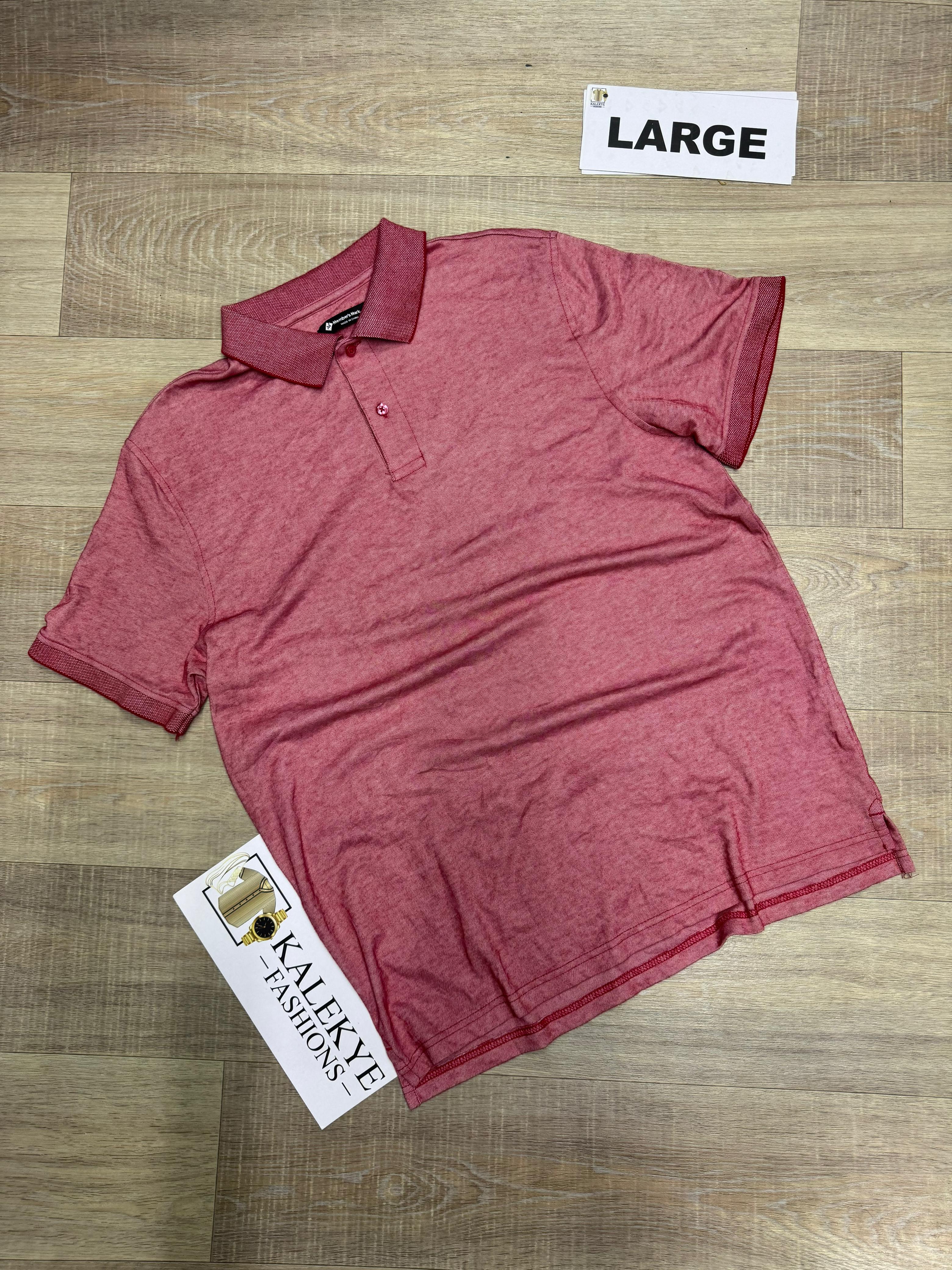 Polo Tshirts - Red - 7110