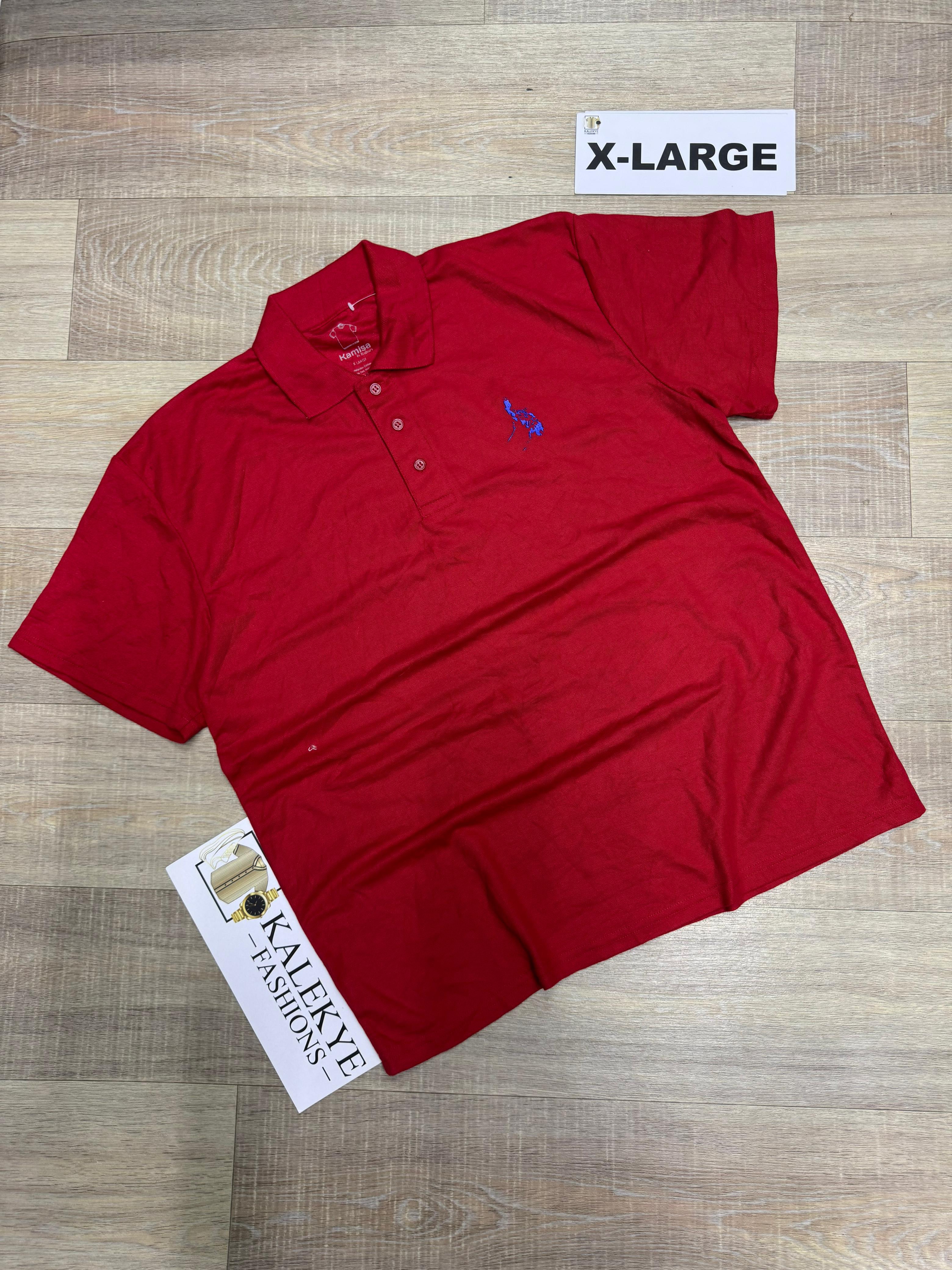 Polo Tshirts - Red - 0032